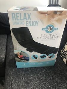 Well Being Full Body Massage Mat with Heat Function 5 Modes 3 Intensity levels