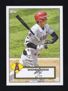 2021 Topps Series 1 #T52-43 SHOHEI OHTANI 1952 Topps Redux Insert - Bild 1 von 2