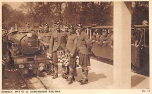 CPA TRAIN / LOCOMOTIVE / ROMNEY / HYTHE AND DYMCHURCH RAILWAY - Picture 1 of 1