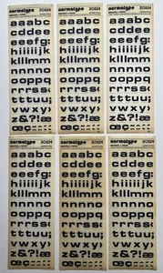 Normatype 20324 Letraset Typ Rub-Down Transfer Schriftzug EUROSTILE 12,7mm - Bild 1 von 3
