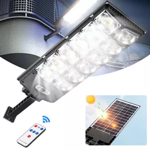 Outdoor Luz Solar Street Light Motion Sensor Commercial Dusk To Dawn Road Lamp - Afbeelding 1 van 15