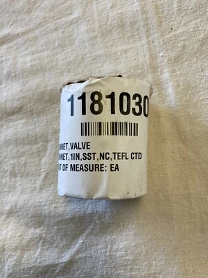 ***NEW*** SPX/PPC - 1181030 - 1" Bonnet, Valve 1" SST, NC, TEFL CTD - Image 1 of 3