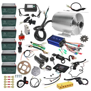 72V 3000W Electric Motor 420 Sprocke Kit ATV Go kart Quad Golf Scooter Buggy - Picture 1 of 35