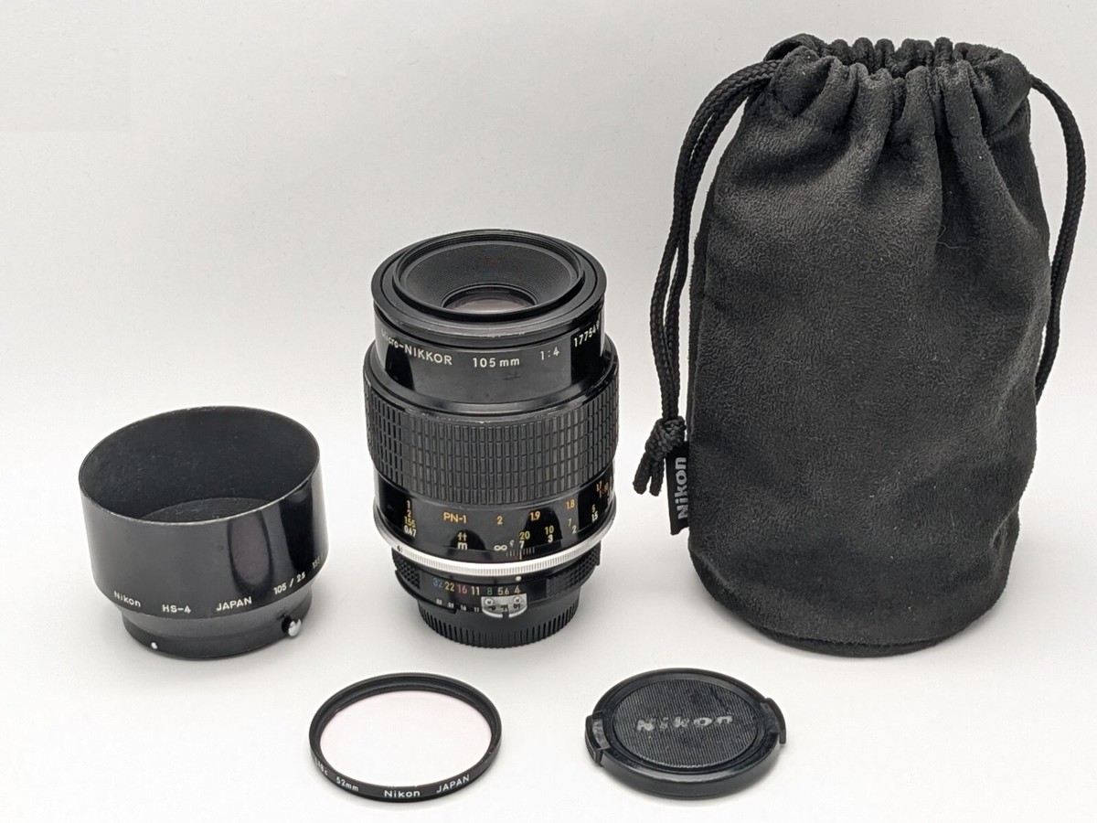 Nikon NIKKOR f/4 Camera Lenses 105mm Focal for sale | eBay Nikon NIKKOR f/4 Camera Lenses 105mm Focal for sale | eBay