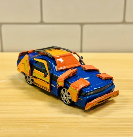 Disney Pixar Cars 2 - UNRELEASED TRANSFORMING ROD TORQUE REDLINE GREMLIN CUSTOM Cover