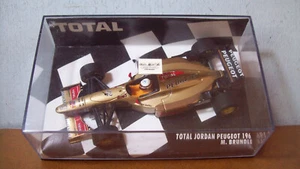 1/43 MINICHAMPS NO CODE TOTAL EDITION JORDAN PEUGEOT 196 1996 MARTIN BRUNDLE - Picture 1 of 6