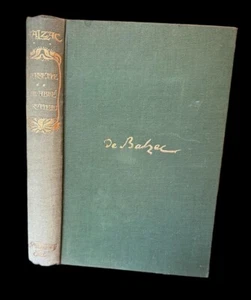 BALZAC Comedie Humaine Pierette & Abbe Birotteau 1908 HC JM Dent Green Cloth - Picture 1 of 13