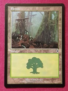 Magic The Gathering INVASION FOREST land card MTG 350 - Picture 1 of 2