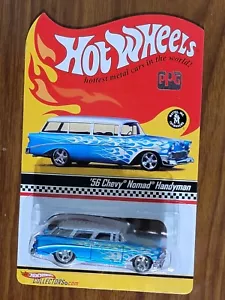 Hot Wheels RLC '56 Chevy Nomad Handyman PPG Sapphire #2,635 of 3,000 Made - Picture 1 of 4