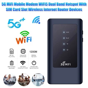 Drahtloser mobiler 5G LTE-Hotspot-Router entsperrt - tragbares WiFi-MiFi-Brei//* - Bild 1 von 10