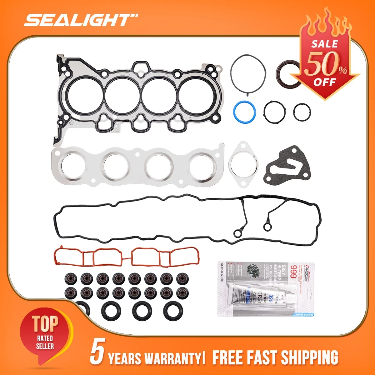 Juego De Empaques De Culata Dnj Hgb4120 Con Kit De Pernos | Envío Gratis