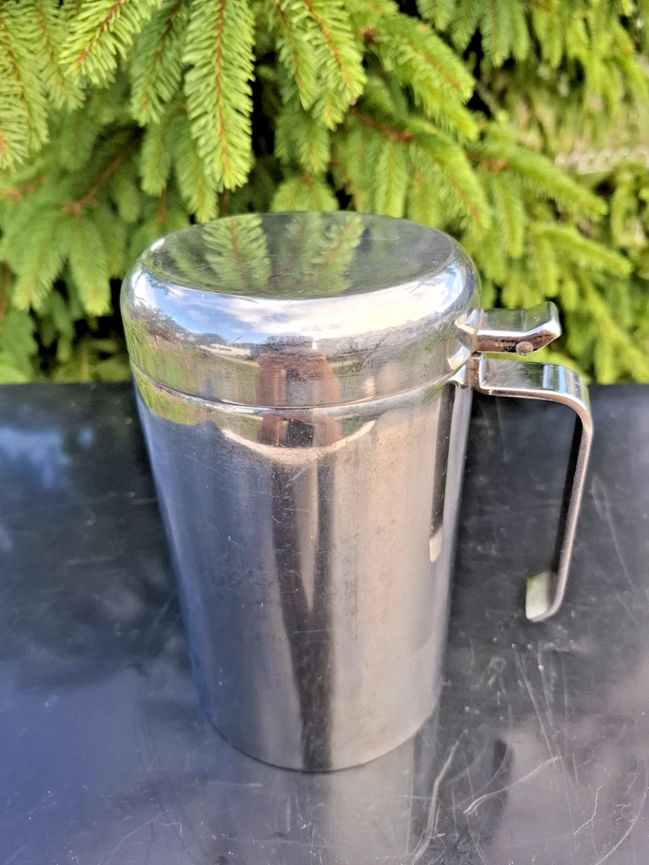 Sambonet Italy Pot pichet à café Thermique Vintage Stainless Steel 18-10 24oz - Photo 1/4