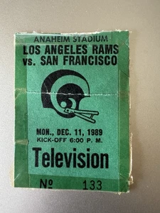 1989 press pass 49ers Joe Montana 458 yds passing Back from 17-0 Taylor 286 yds - Picture 1 of 2