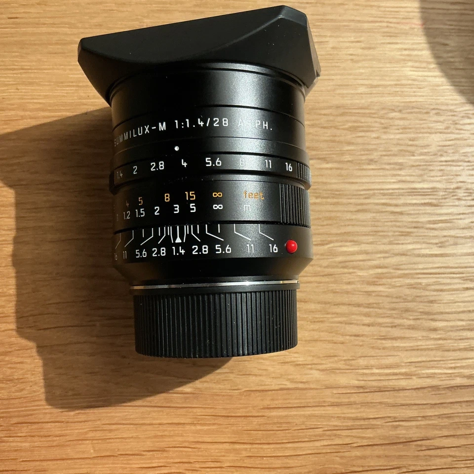 Leica Summilux‑M 28 mm f/1.4 ASPH (11668) – kaum verwendet- inkl. Originalverp. - Bild 1 von 4
