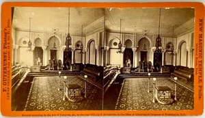 SV027_125 Stereoview PA Interior of the New Masonic Temple - Picture 1 of 2