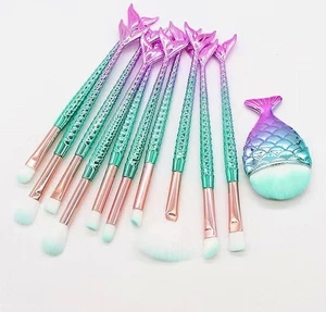 Makeup Brush Set 11Pcs Eye Makeup Brushes Eyeshadow Concealer Eyeliner Brow B... - Picture 1 of 9