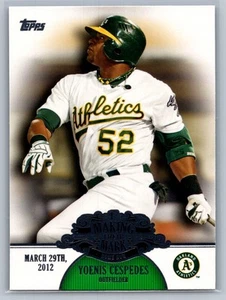 2013 Topps #MM-1 Yoenis Cespedes Making Their Mark - Picture 1 of 2