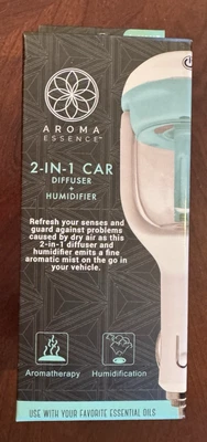 AROMA ESSENCE 2 IN 1 CAR DIFFUSER AND HUMIDIFIER - Image 1 of 4