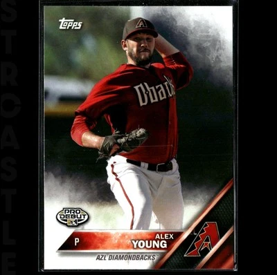 Alex Young 2016 Topps Pro Debut #91 Arizona Diamondbacks ⚾ Baseball Card - Image 1 of 3