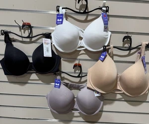 Hanes Bra DreamWire Underwire No Poke No Pinch Convertible Choose Color & Size - Picture 1 of 12