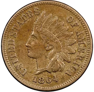 1864 L On Ribbon - Copper Nickel - J-358 Pattern Indian Cent - NGC PF 50 - Picture 1 of 6