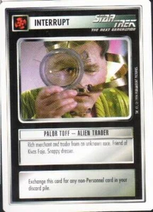 Palor Toff - Alien Trader - Premiere 95 - Star Trek CCG 1E - Imagen 1 de 1