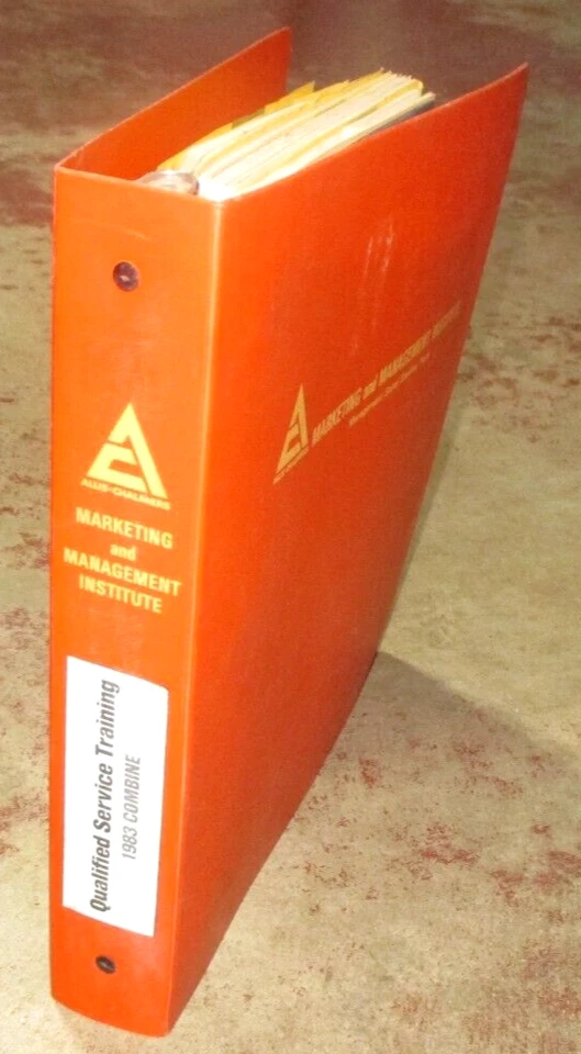 Allis Chalmers 1983 Gleaner Combine Qualified Service Training Manual (N Series) - Image 1 of 4