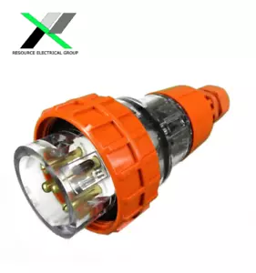 20 AMP 3 Phase 5 Pin Straight Extension Plug Top 20A Industrial Electrical GEN3 - Picture 1 of 3