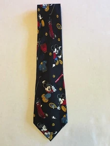 Walt Disney Necktie Mickey Mouse Sports Golf Tennis - Picture 1 of 2