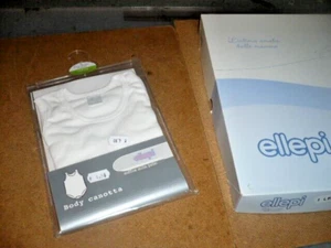 ABBIGLIAMENTO NEONATI ELLEPI 3 BODY m/c AF840 TG.3 mesi h.62 NUOVI AFFARE! - Foto 1 di 7