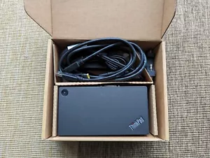 Lenovo ThinkPad USB 3.0 Pro Dock 40A70045US with 45W AC Adapter and USB Cable - Bild 1 von 5