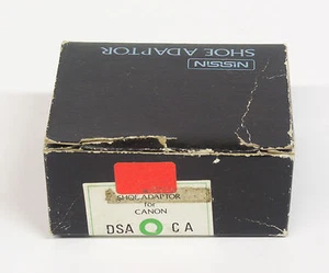 Nissin Adattatore Scarpa Dedicato per Fotocamere Canon Serie A 35mm - Foto 1 di 4