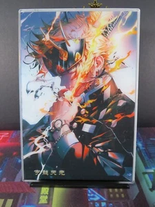 Tablero de arte coleccionable Tengen/Rengoku & Giyu A6 acrílico Shikishi Demon Slayer - Imagen 1 de 3