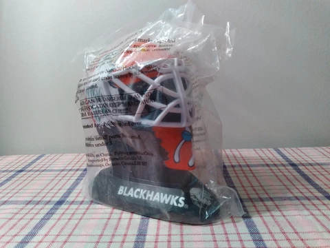 1996 McDonalds Hockey Ed Belfour Goalie Mask Blackhawks Hockey * New Sealed Cover