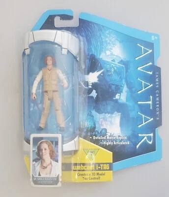 James Cameron's Avatar Dr Grace Augustine 3.75" Action Figure Sealed 2009 Mattel - Image 1 of 2