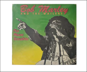 Mini Bob Marley & the Wailers "NO MORE TROUBLE" Schallplatte Puppenhaus Maßstab 1:12  - Bild 1 von 1