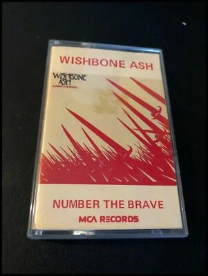 Wishbone Ash Number the Brave - Music Cassette Tape Album - MCA Records 1981 - Image 1 of 3