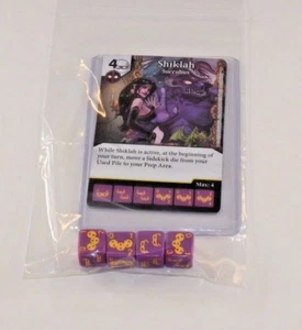 Marvel Dice Masters Deadpool * SHIKLAH * RARE Uncommon Set CUR + 4 Würfel - Bild 1 von 1