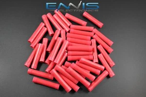 STÄRKE 8 VINYL STOSSVERBINDER 50 STÜCK CRIMP TERMINAL AWG GA AUTO AUGE RVBC8 - Bild 1 von 4