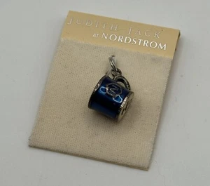 Vintage Judith Jack Nordstrom Mug Charm Sterling Silver Enamel - Picture 1 of 4