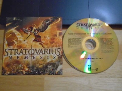 RARE PROMO Stratovarius CD Nemesis METAL Dio Rainbow Silver Mountain Insomnium ! - Image 1 of 2
