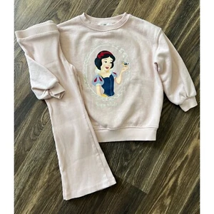 H&M Snow White Outfit Set Sweatshirt & Ribbed Pants Disney Princess 4T - Picture 1 of 5