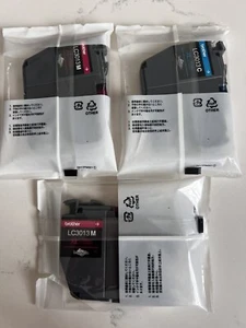 Brother LC3013C XL Cyan & LC3013M XL Magenta Ink Cartridge Set of 2 + Bonus! - Afbeelding 1 van 2
