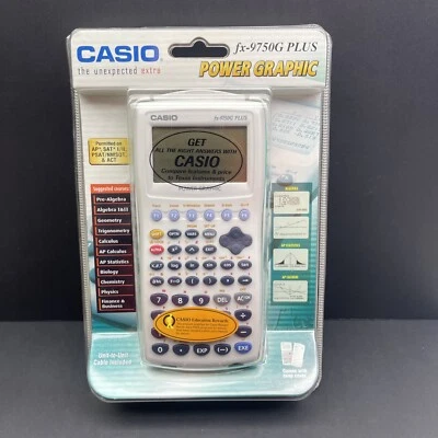 Casio fx-9750G PLUS Power Graphic Scientific Programmable Engineering Calculator - Image 1 of 2