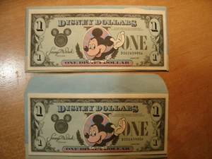 Mickey Disney Dollars $1 - 1987 - New - Picture 1 of 5