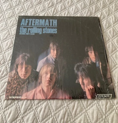 ROLLING STONES “AFTERMATH” STEREO, 1st U.S. PRESS, PS 476, SHRINK, ORIG. OWNER - Image 1 of 4