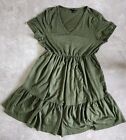 Torrid Women's Dress Olive Green Color Size 1
