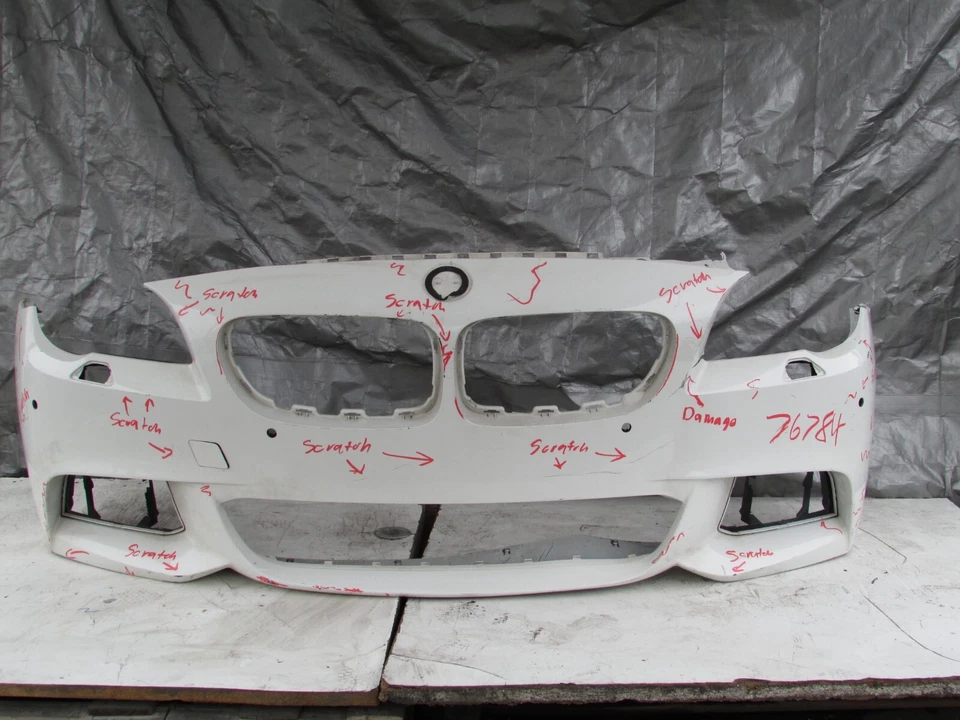 BMW 528i 535i 550i 535D M Sport 2014-2015-2016 panel de cubierta de parachoques delantero OEM Foto 1 de 4