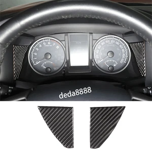 Cubierta interior del panel de instrumentos de fibra de carbono para Toyota Tacoma 2015-22 ambos lados - Imagen 1 de 8