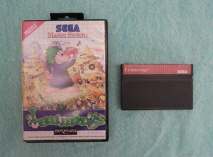 Sega Master System Game - Lemmings (NO MANUAL) - Picture 1 of 10